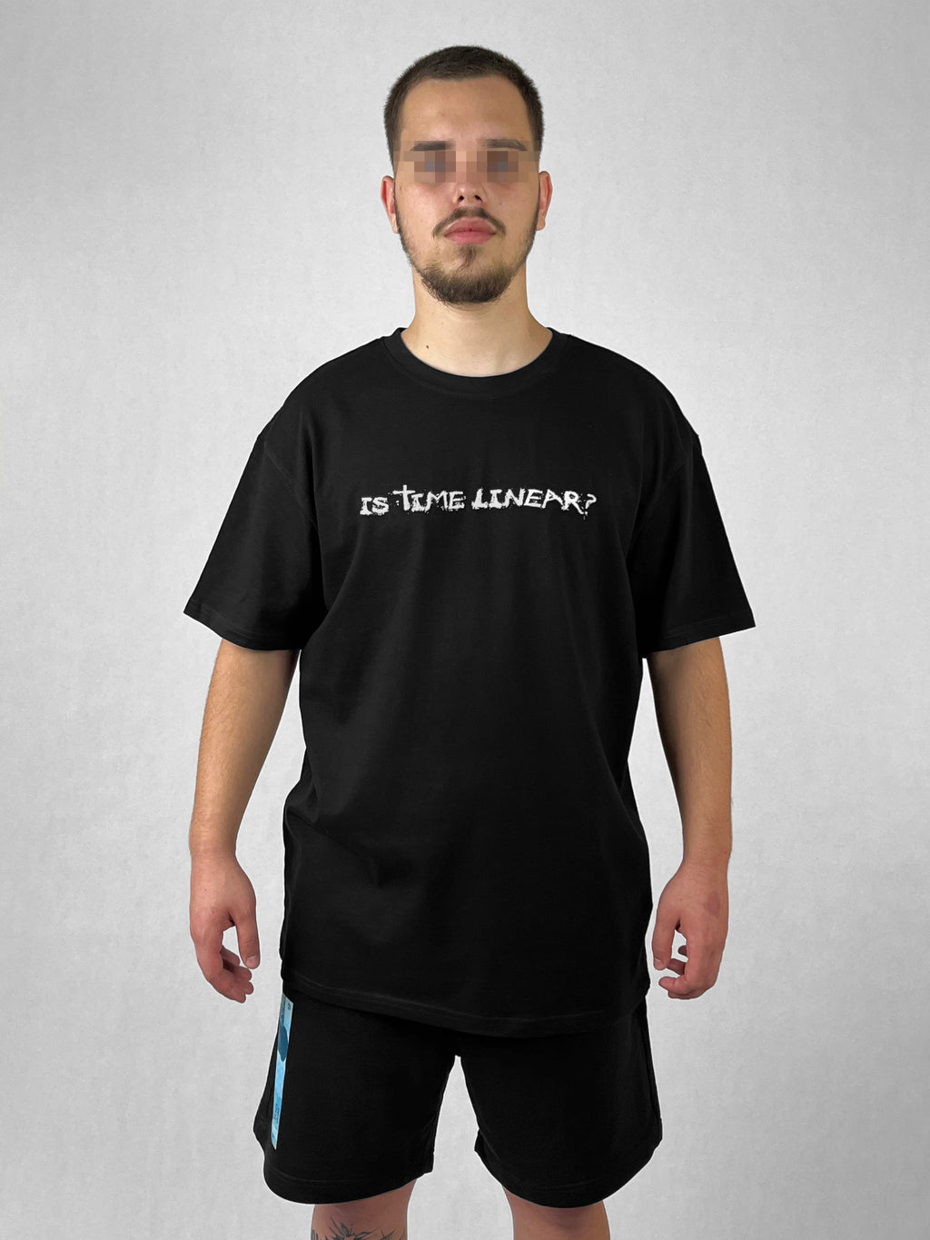 Is Time Linear Tricou Oversized