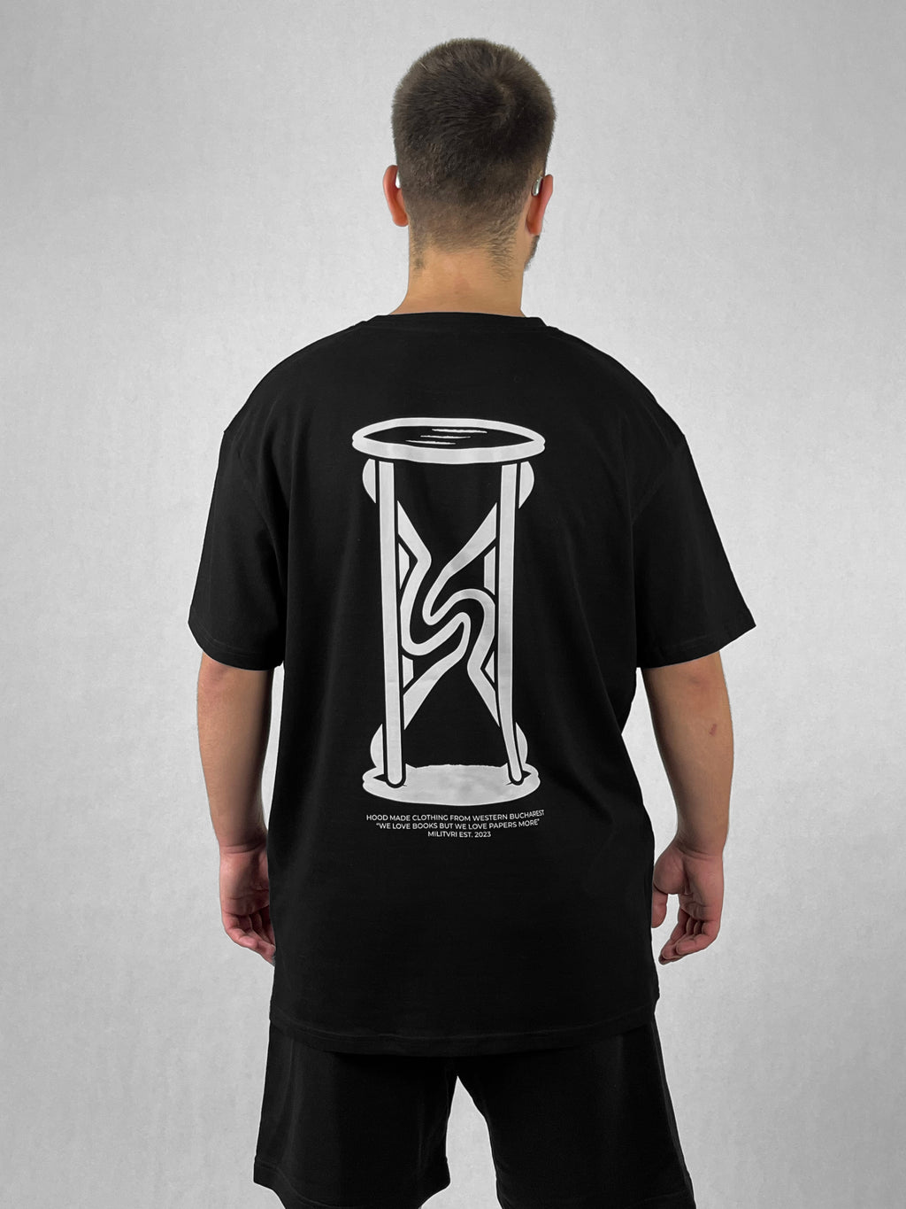 Is Time Linear Tricou Oversized