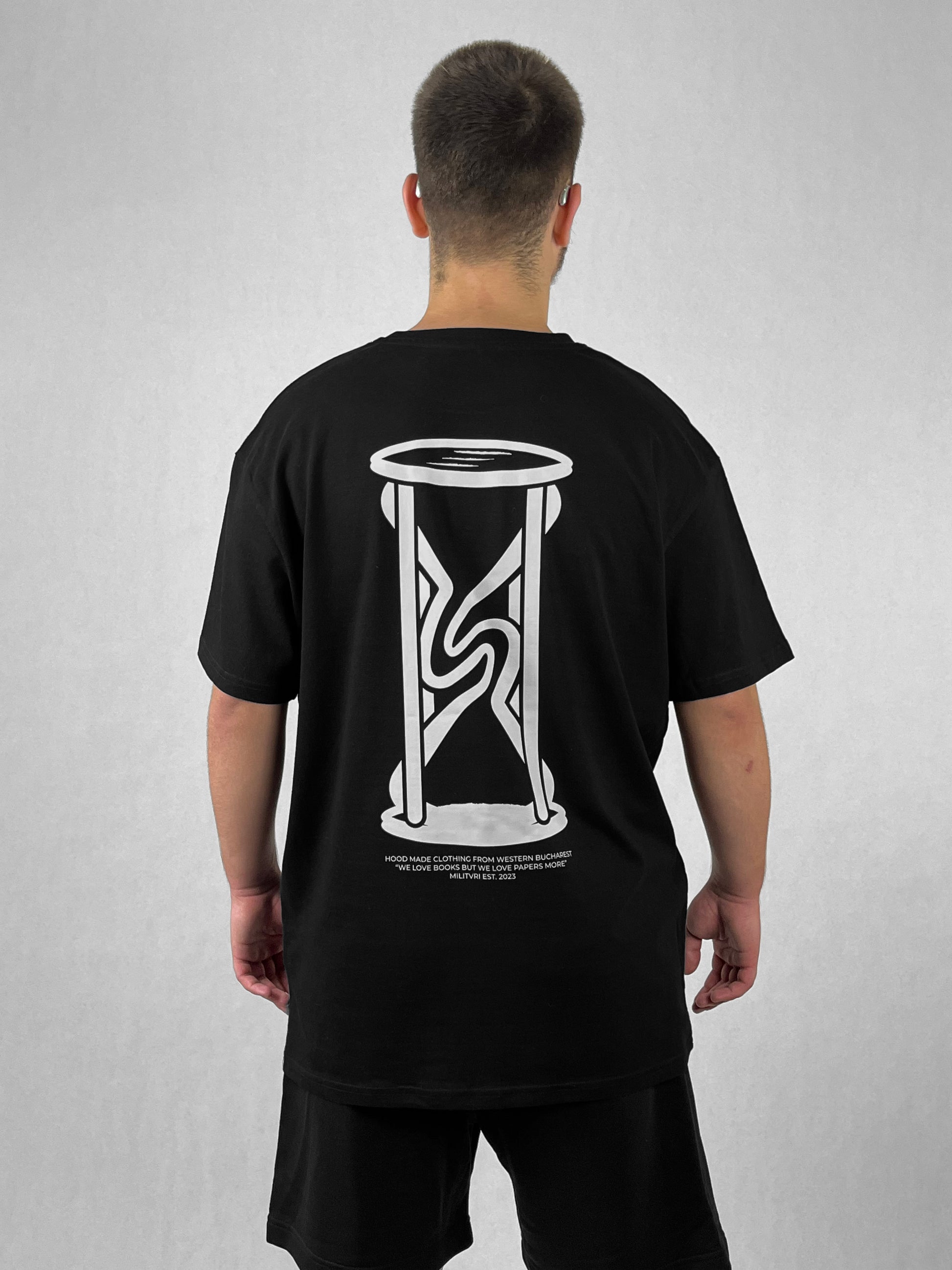 Is Time Linear Tricou Oversized